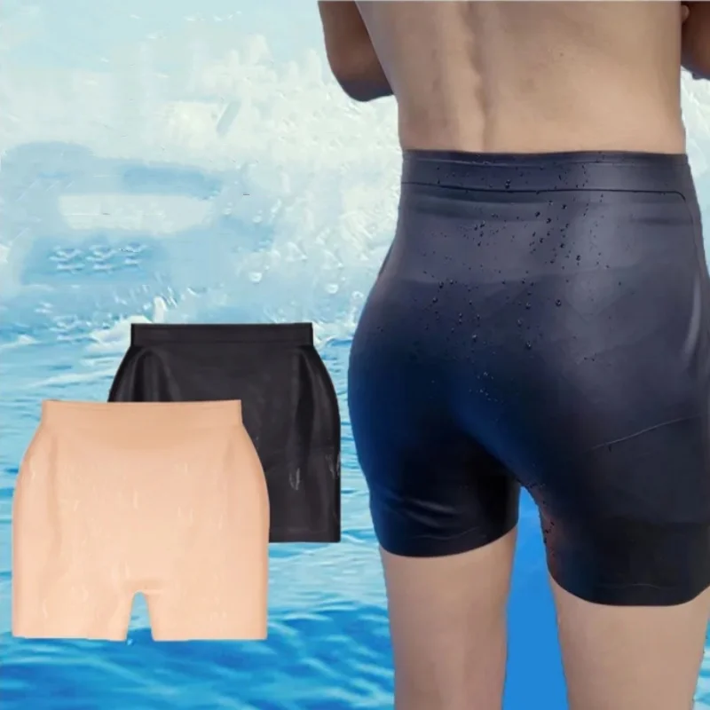 Swim Trunk Shorts - Pantalon de natation imperméable en Silicone