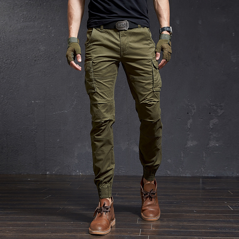 Mens Fashion Camo Pants - Mode haute qualité mince Camouflage décontracté