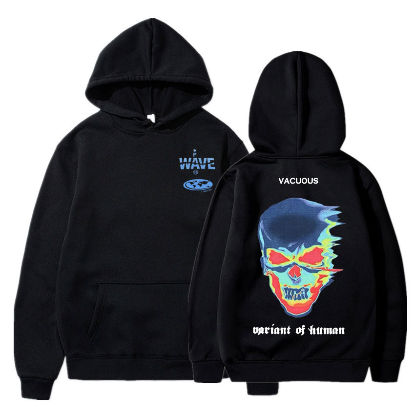 Mens Fashion Style Images - Sweat à capuche en coton Smile