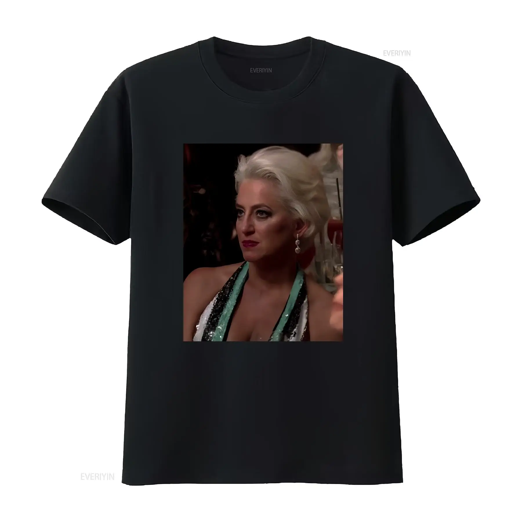 York Men'S Fashion - T-shirt tendance Dorinda Medley Angry Face