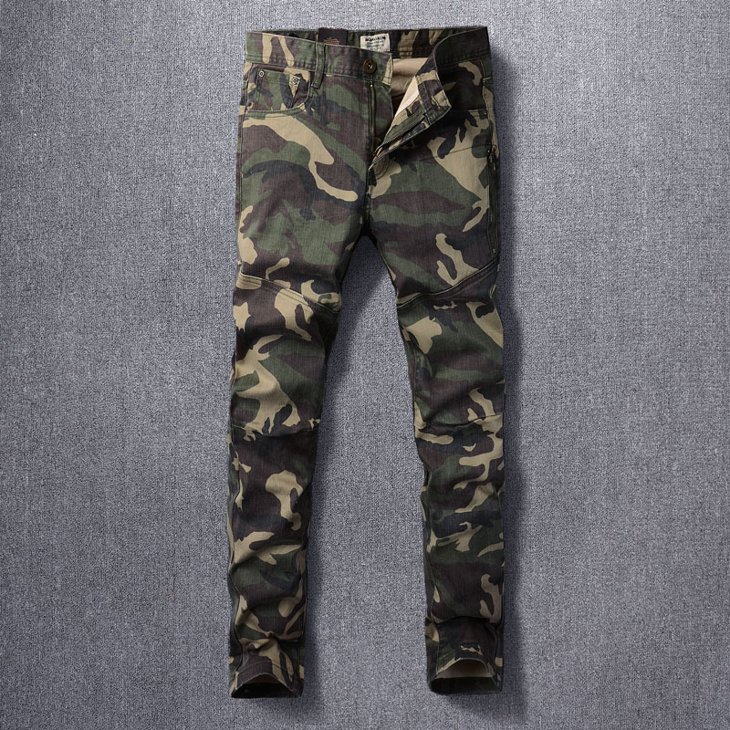 Mens Fashion Camo Pants - Designer mode hommes jean haute qualité