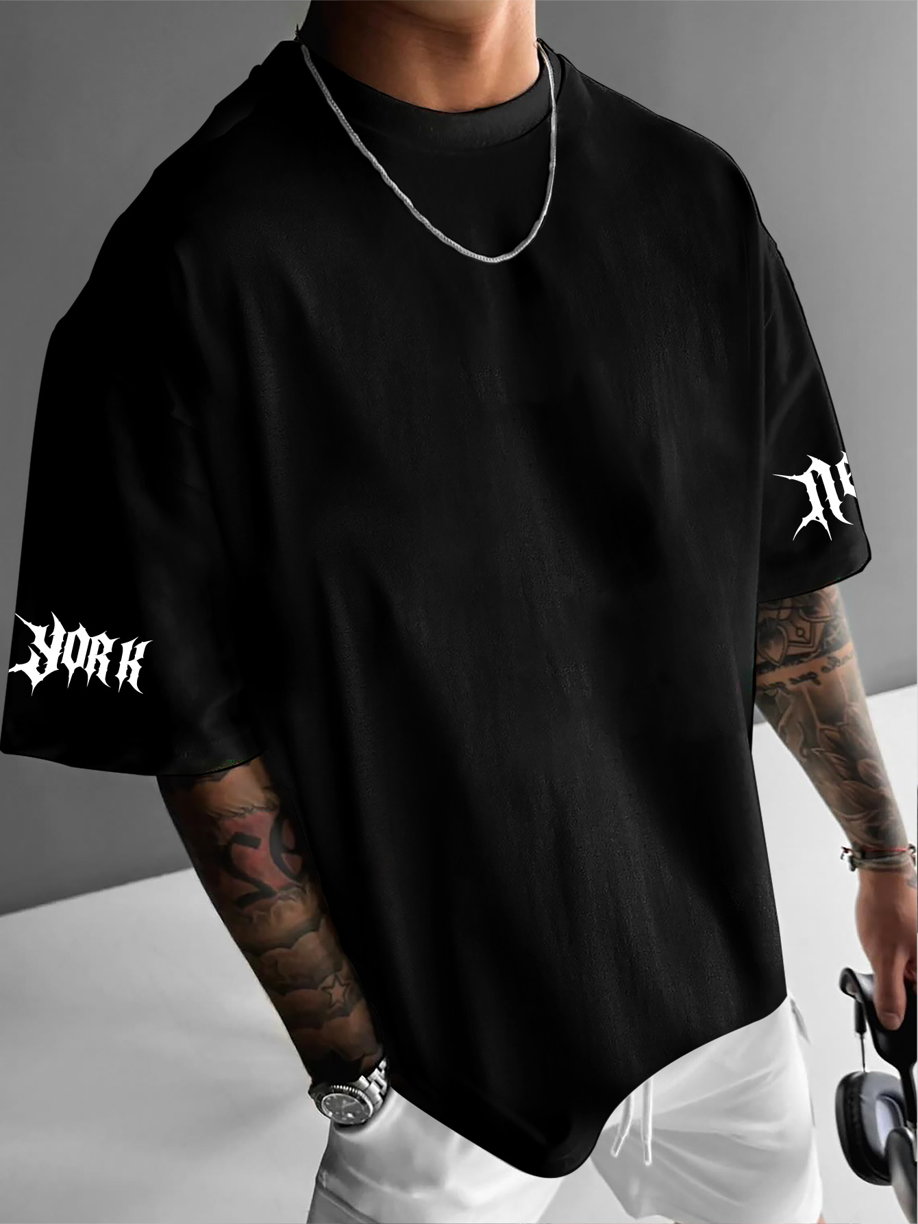 T-shirt à manches courtes Hip  - York Men'S Fashion avis et prix