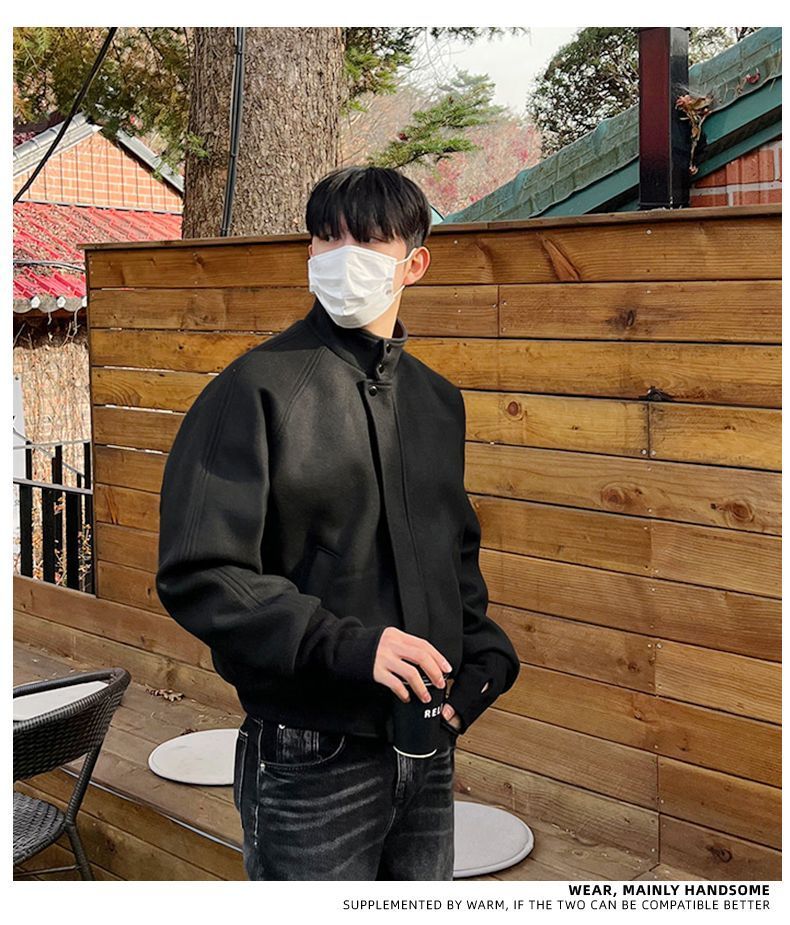 Veste en Mélange de Laine pour - Mens Fashion Style Images avis et prix
