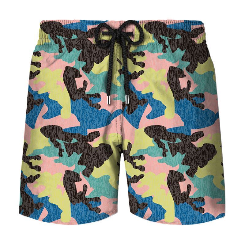 Shorts de bain camouflage tend - Mens Fashion Camo Pants avis et prix
