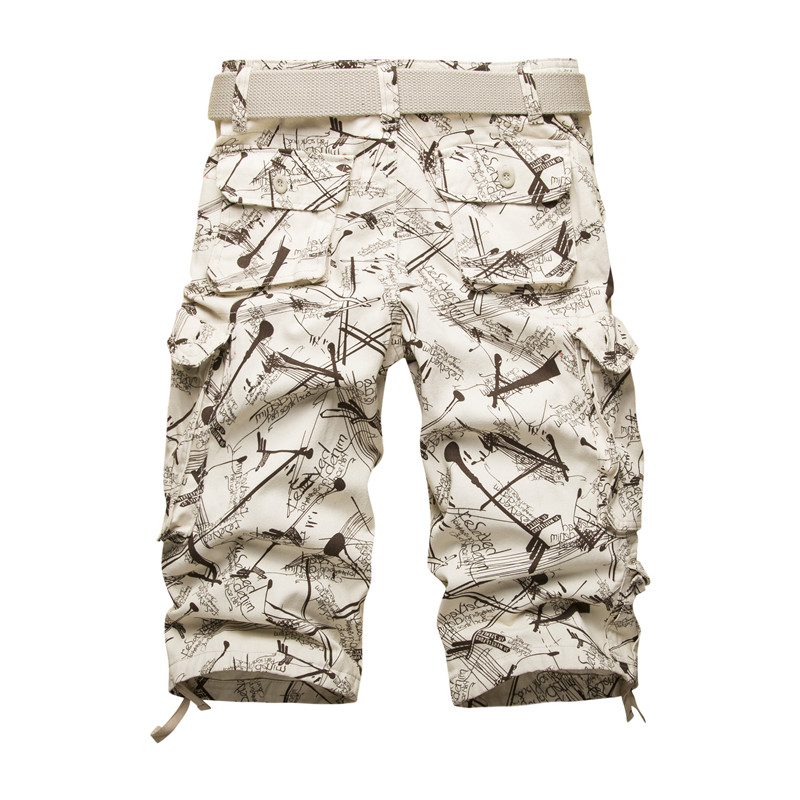 Shorts Cargo Homme en Coton Su - Mens Fashion Camo Pants avis et prix