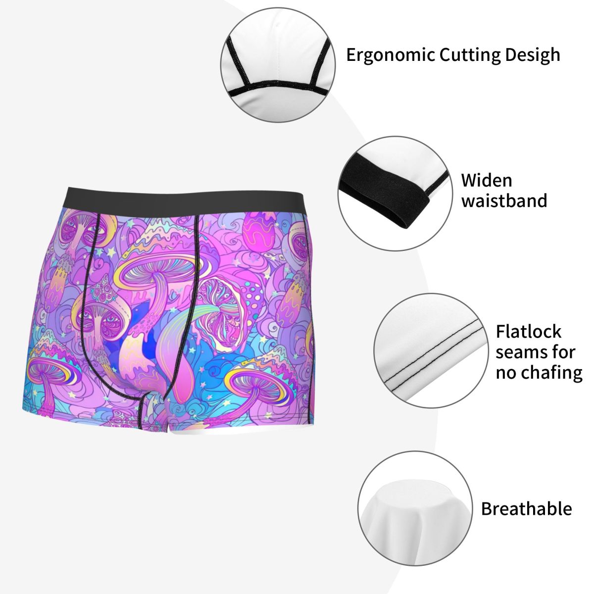 Sous-vêtements imprimés champi - Men'S Fashion Underwear avis et prix