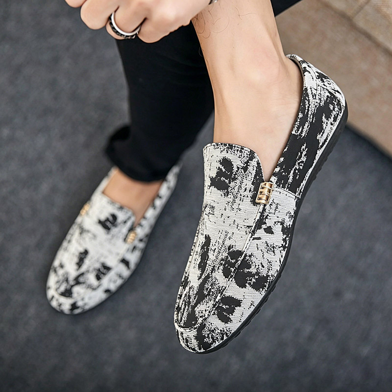 Mocassins plats en toile pour  - Mens Fashion Chinos avis et prix