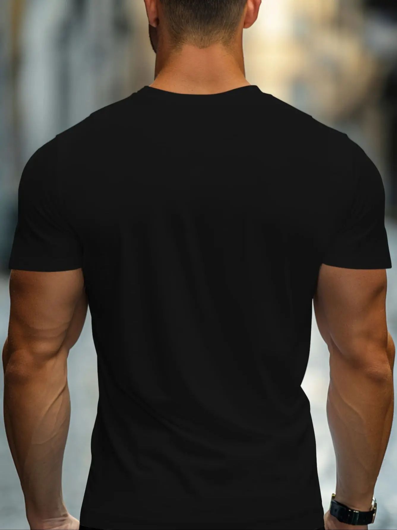 T-shirt à manches courtes pour - Mens Fashion Style Images avis et prix