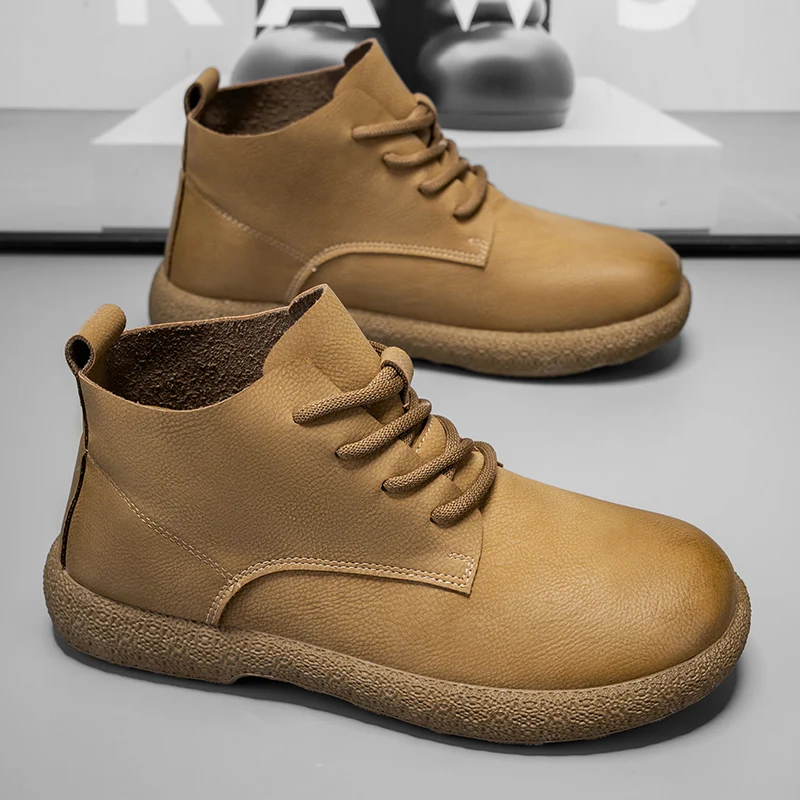 Bottines courtes marron pour h - Fashion Men'S Boots avis et prix