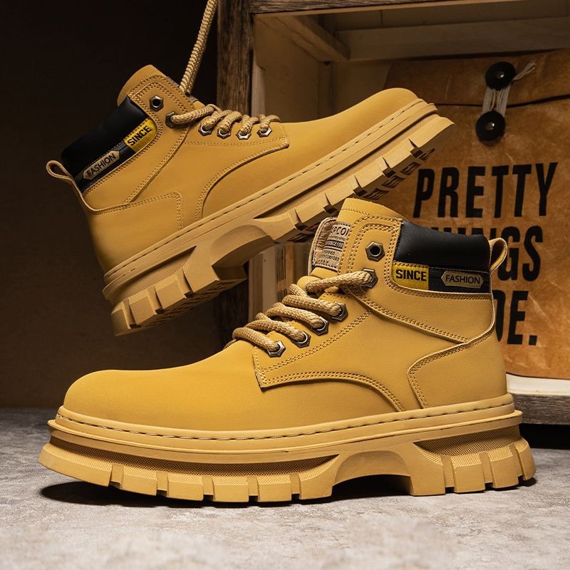 Vintage hommes plate-forme bot - Fashion Men'S Boots avis et prix