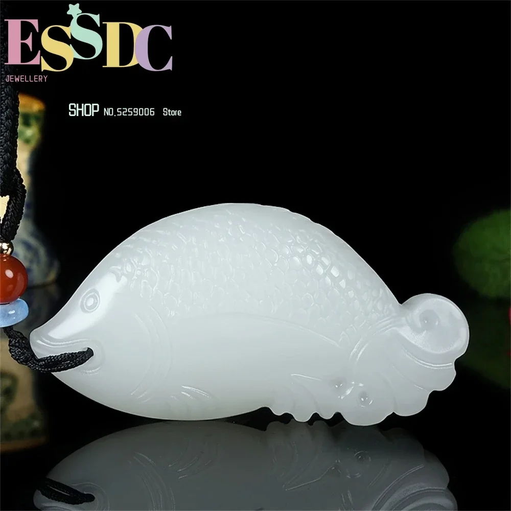 Pendentif Poisson Rouge en Jad - Men'S Fashion Over The Years avis et prix