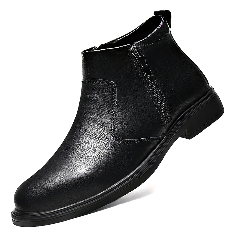Nouvelles chaussures en cuir à - Fashion Men'S Boots avis et prix