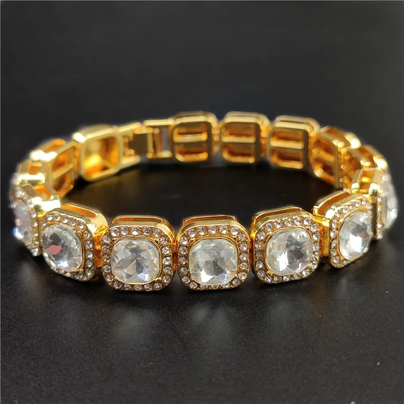Bracelet Hip Hop Tennis en Arg - Men'S Fashion Over The Years avis et prix