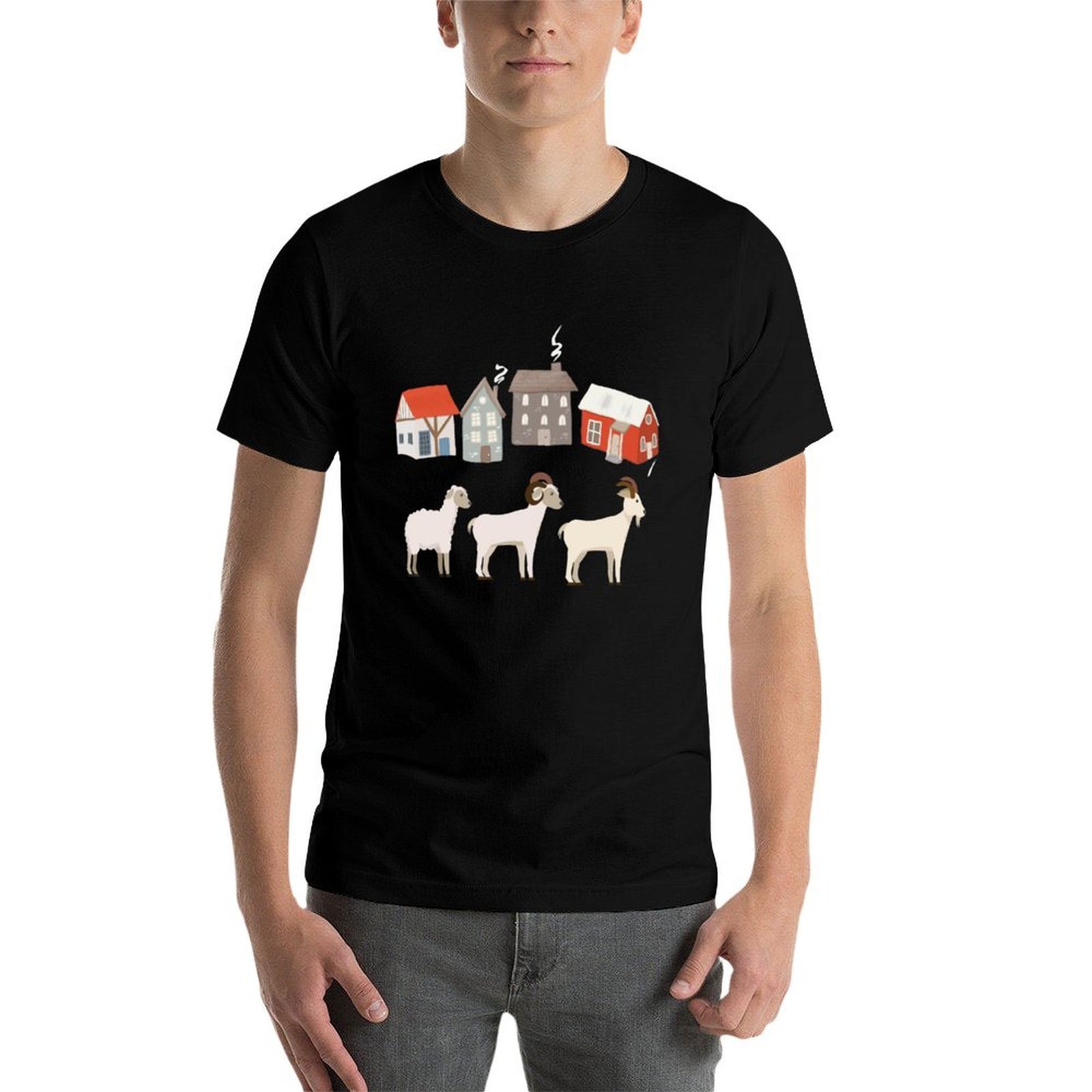 T-shirt à manches courtes déco - Men'S Fashion Over The Years avis et prix