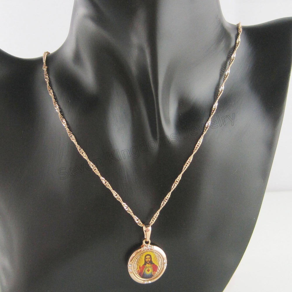 Collier en plaqué jaune et bla - Mens Fashion Style Images avis et prix