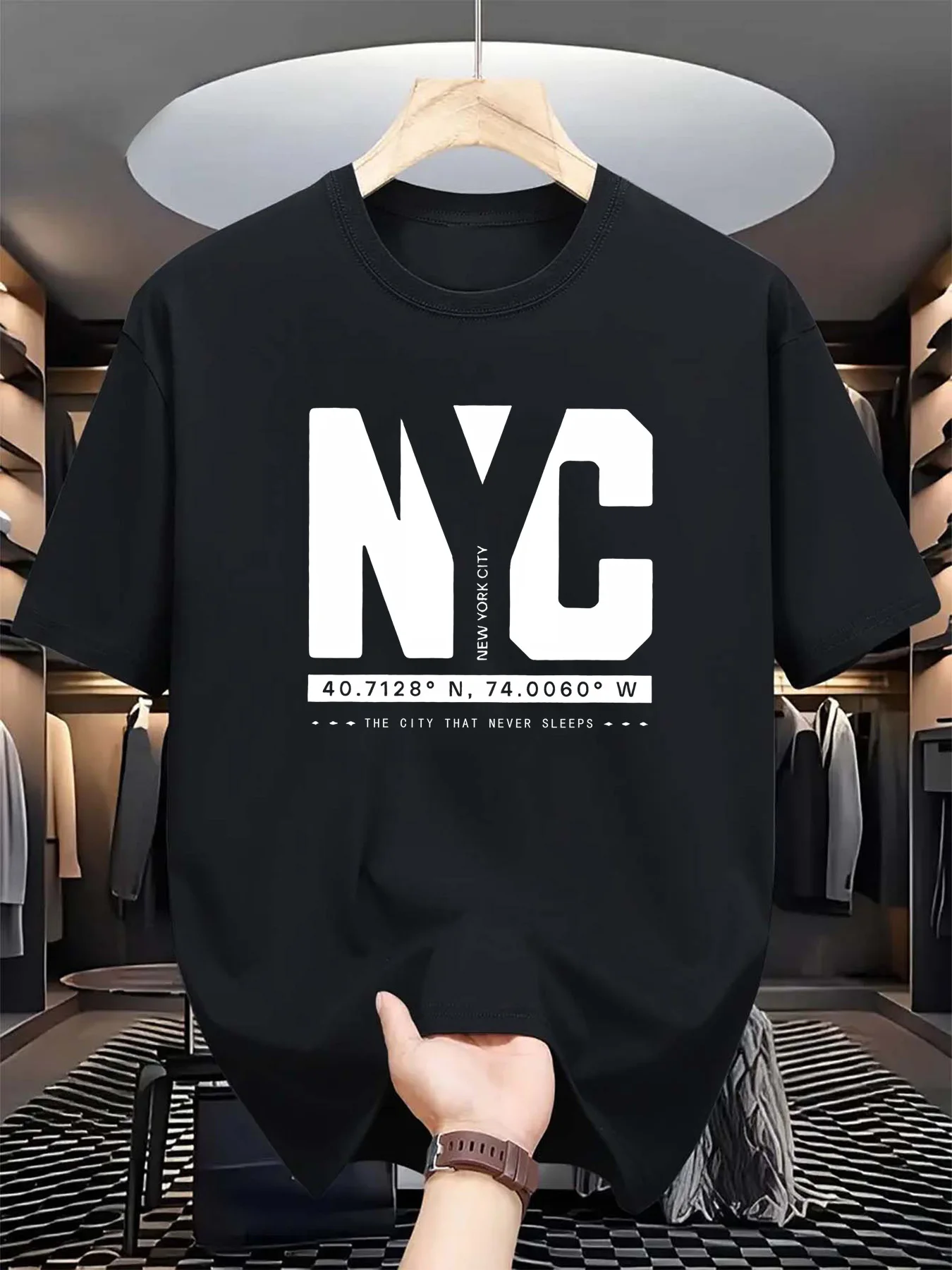 T-shirt à manches courtes pour - York Men'S Fashion avis et prix