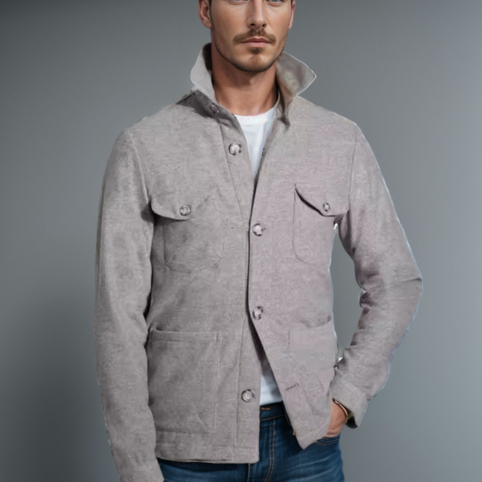 Veste en Mélange de Laine pour - Mens Fashion Style Images avis et prix