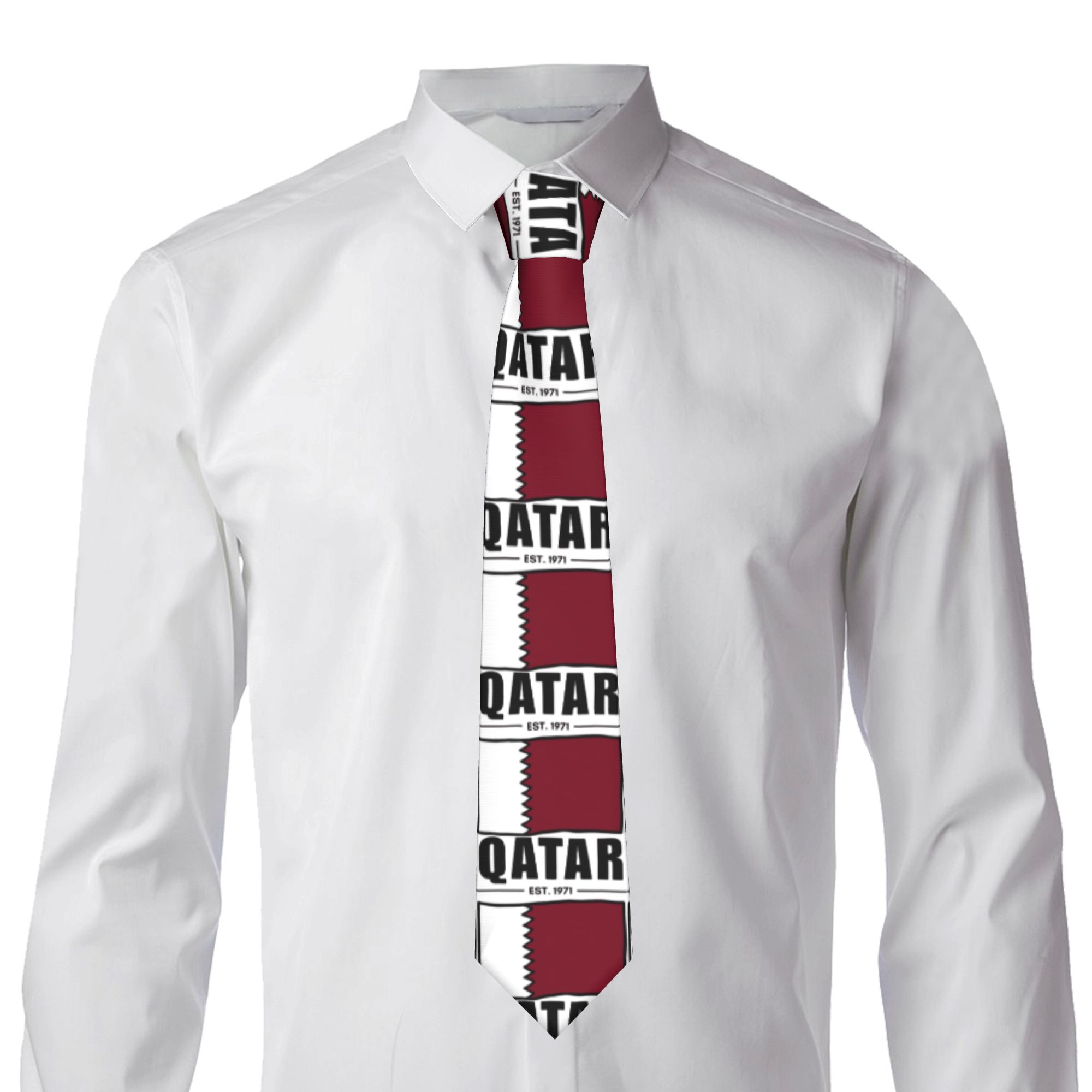 Cravates à motif drapeau natio - Men'S Fashion Qatar avis et prix