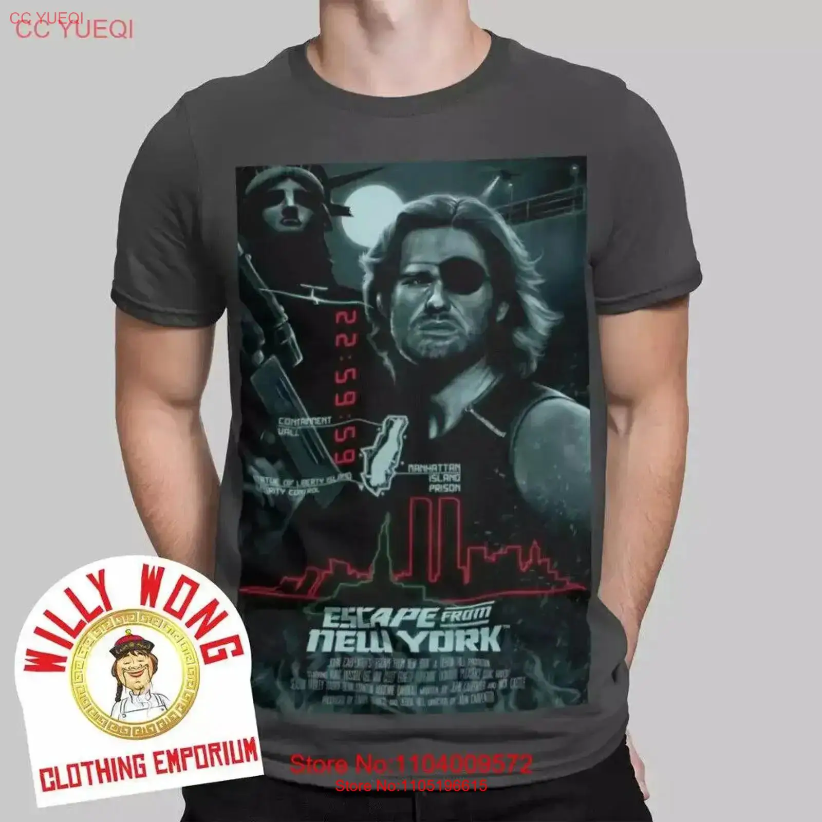 Escape From New York T Shirt F - York Men'S Fashion avis et prix