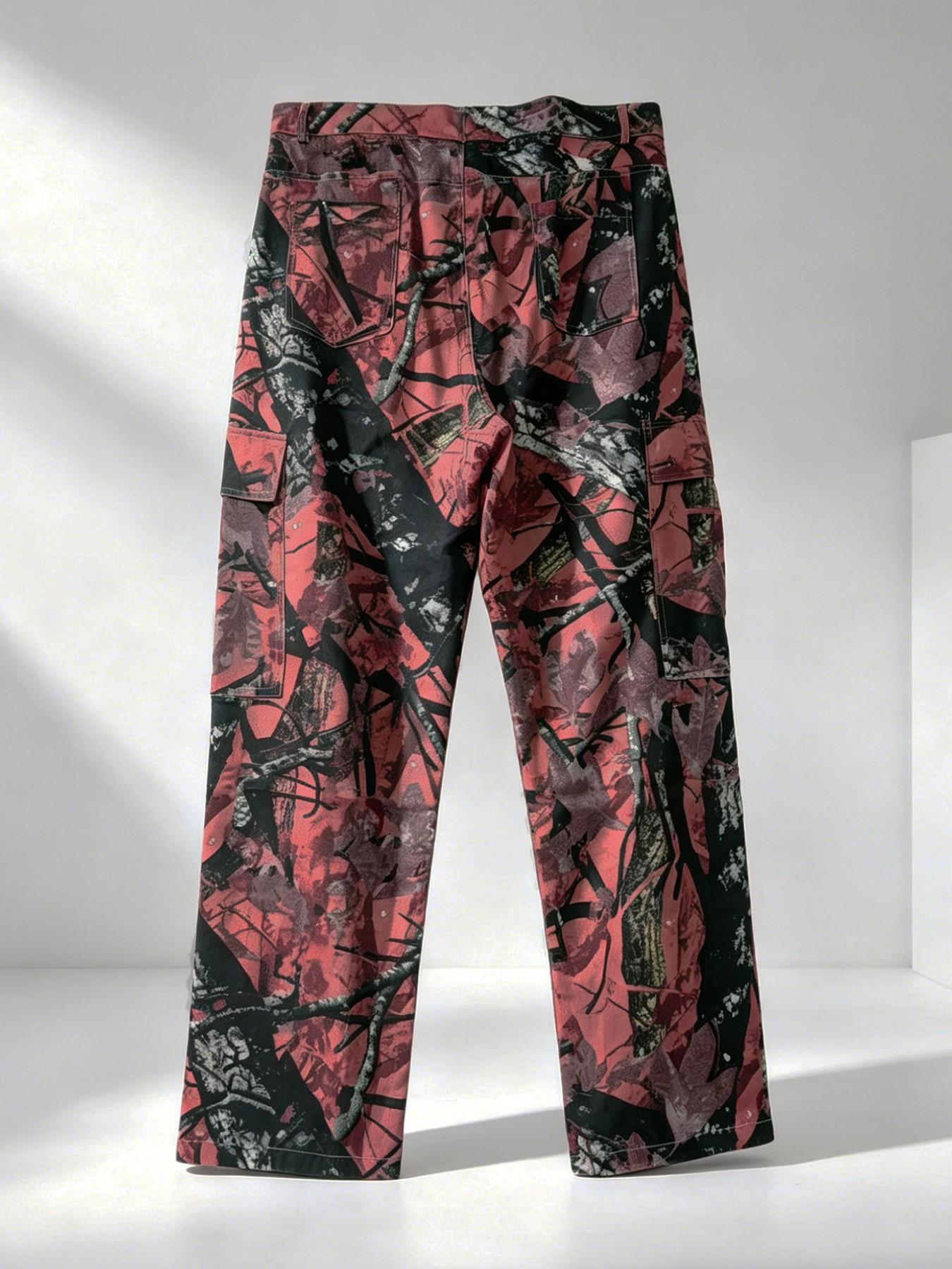 Jean de travail ample à jambe  - Mens Fashion Camo Pants avis et prix