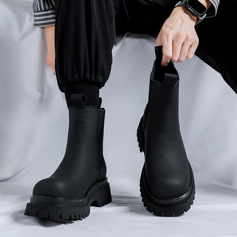 Bottes Chelsea montantes noire - Fashion Men'S Boots avis et prix