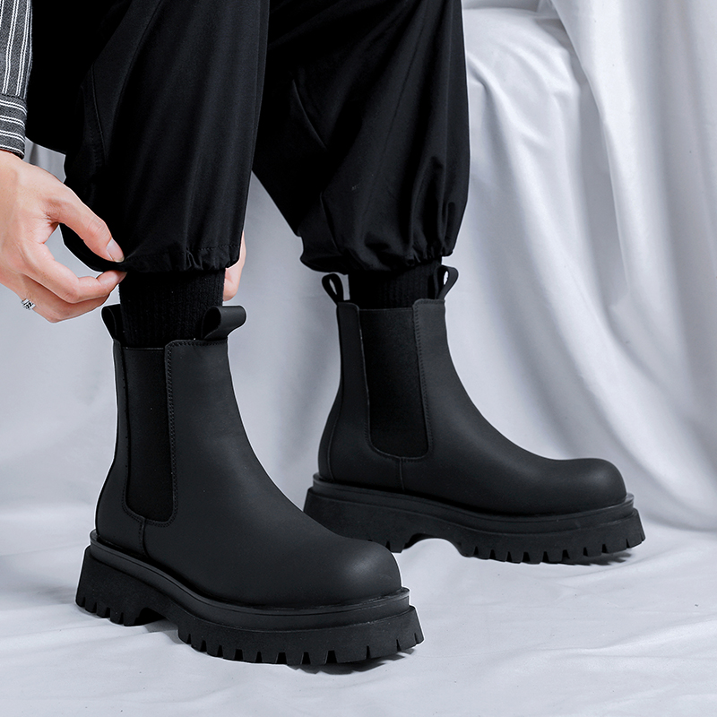Bottes Chelsea montantes noire - Fashion Men'S Boots avis et prix