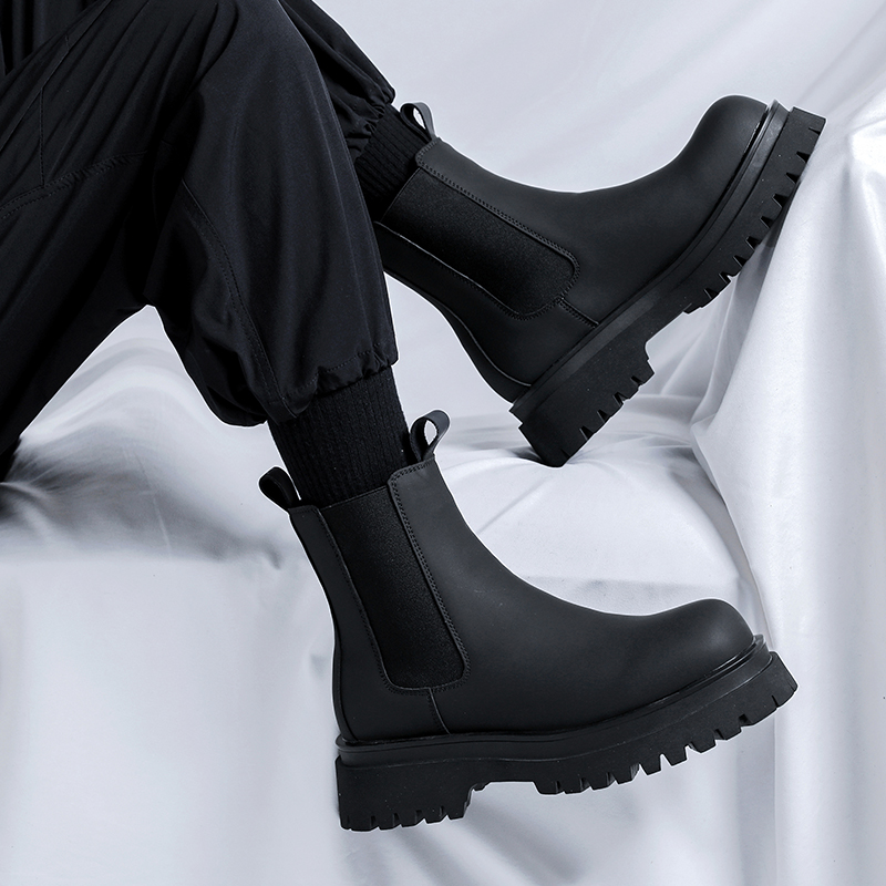 Bottes Chelsea montantes noire - Fashion Men'S Boots avis et prix