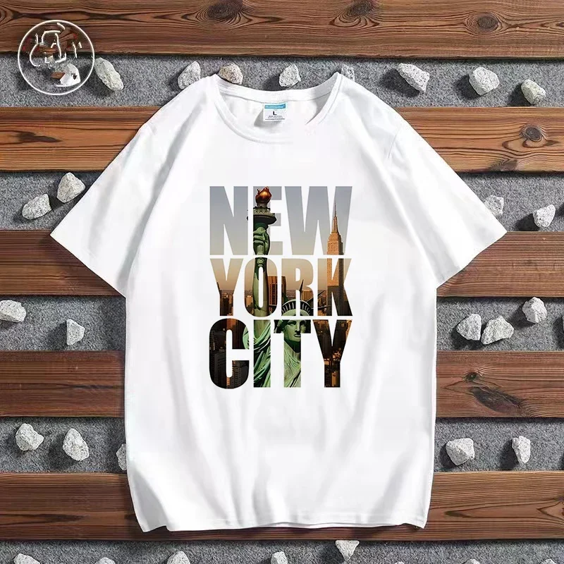 Mode ville imprimé T-shirt Par - York Men'S Fashion avis et prix