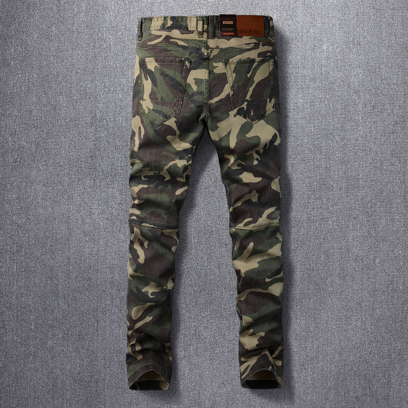 Designer mode hommes jean haut - Mens Fashion Camo Pants avis et prix