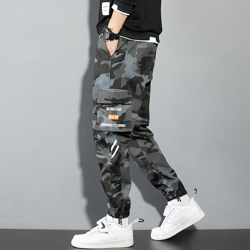 Pantalon Cargo Orange pour hom - Mens Fashion Camo Pants avis et prix