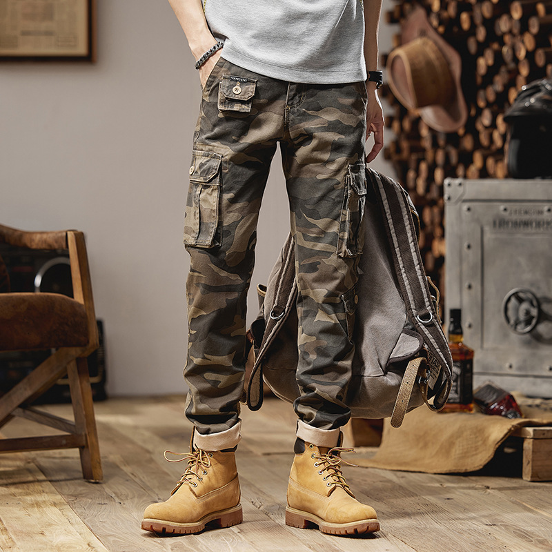 2025 quatre saisons hommes mod - Mens Fashion Camo Pants avis et prix