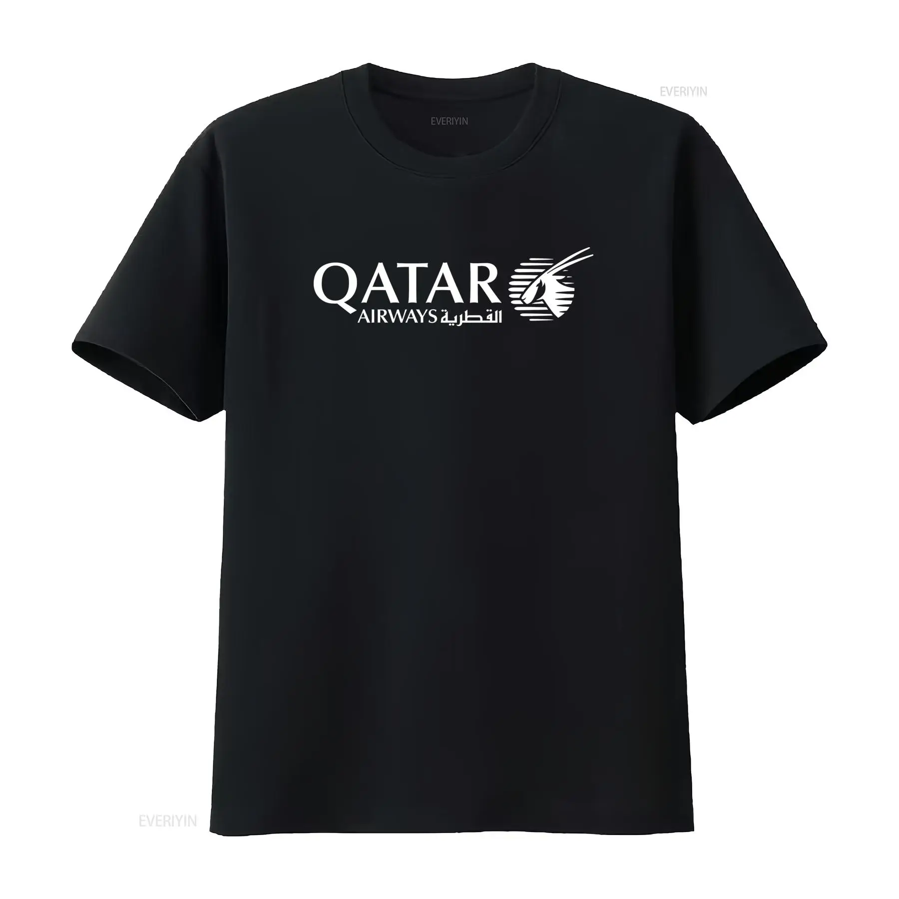 T-shirt bleu marine avec logo  - Men'S Fashion Qatar avis et prix